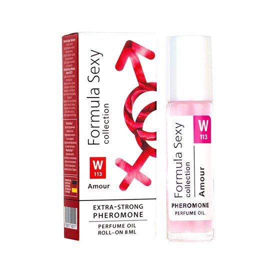 Парфюмерное масло с феромонами Formula Sexy Collection Amour W113 (Формула Секси Коллекшн Амур W113) – 8ml for women 10166 - фото 336