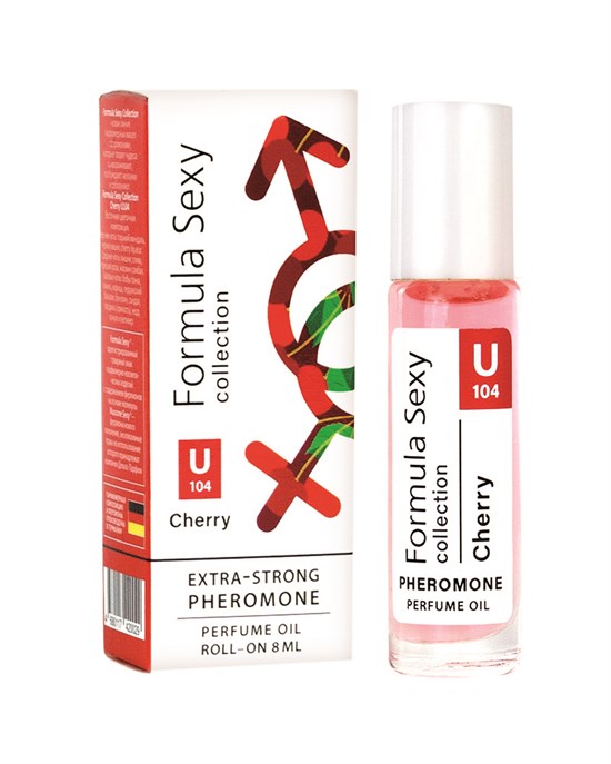 Парфюмерное масло с феромонами Formula Sexy Collection Cherry U104 (Формула Секси Коллекшн Черри U104) 8 ml 10168 - фото 344