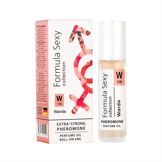 Парфюмерное масло с феромонами Formula Sexy Collection Warda W116 (Формула Секси Коллекшн Варда W116) 8 ml for women 10172 - фото 360