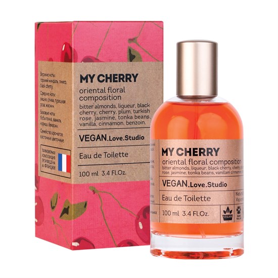 Вода туалетная Vegan Love Studio My Cherry (Веган Лав Студио Май Чери) 100 ml for women 10184 - фото 385