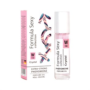 Парфюмерное масло с феромонами Formula Sexy Collection Crystal W118 (Формула Секси Коллекшн Кристал W118)  8 ml for women 10170