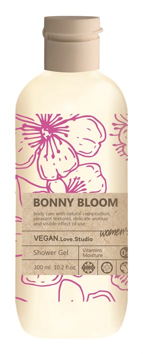 Гель для душа женский Vegan.Love.Studio Bonny Bloom 10081 - фото 201