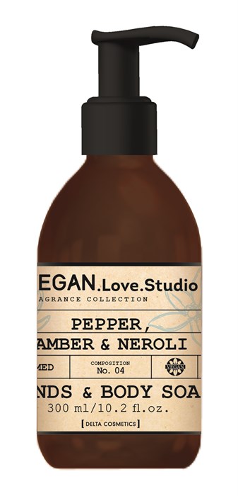 Парфюмированное мыло для рук и тела VEGAN.Love.Studio Pepper, Amber, Neroli 10137 - фото 260