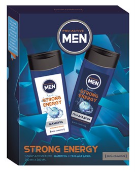 Косметический набор для мужчин Strong Energy 10049