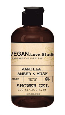 Гель для душа VEGAN.Love.Studio «Vanilla, Amber, Musk» 10059