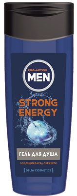 Гель для душа  STRONG ENERGY мужской 250 мл 10020