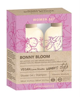 Косметический набор для женщин Vegan.Love.Studio Bonny Bloom 10023