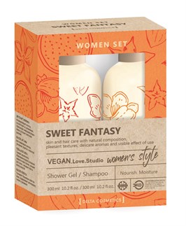 Косметический набор для женщин Vegan.Love.Studio Sweet Fantasy 10024