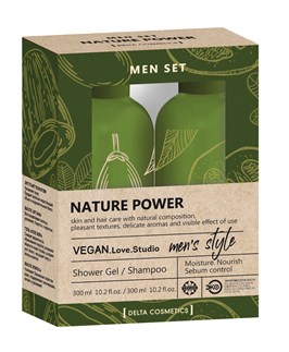 Косметический набор для мужчин Vegan.Love.Studio Nature Power 10025